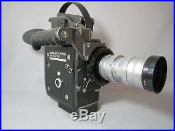 13x Viewer Bolex Ebm Rex-5 16mm Movie Camera Angenieux Zoom Lens C-mount Adapter