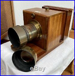1864 Dallmeyer Sliding Box Wet Plate Camera with 2B Dallmeyer Lens