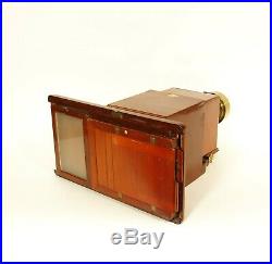 1872 R. W. Thomas Sliding Box Wet Plate Camera withRoss Lens, Repeating Back, More