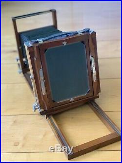 1920s Gundlach Korona View Camera 5x7 EURYPLAN-ANASTIGMAT Series 1 F6.8 7 Lens