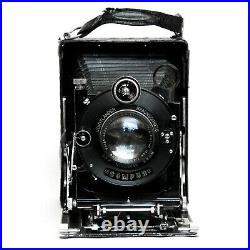 1920s Voigtlander Bergheil Camera with HELIAR LENS 15cm 150mm 4.5 Working