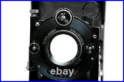 1920s Voigtlander Bergheil Camera with HELIAR LENS 15cm 150mm 4.5 Working
