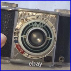 1930s ARGUS Model K 35MM Cartridge Camera Red Dial F/4.5 14.5mm Lens. J