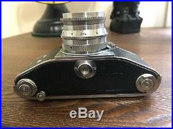 1936 Ihagee Kine-Exakta Round magnifier Camera with Meyer optics 5.8 cm f/1.9 Lens