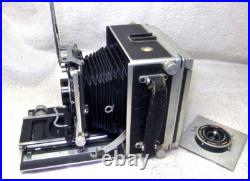 1940s LINHOF Technika III 4x5 FILM Camera with2 LENSES- 9cm Weitwinkel, 15cm Xenar