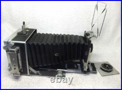 1940s LINHOF Technika III 4x5 FILM Camera with2 LENSES- 9cm Weitwinkel, 15cm Xenar