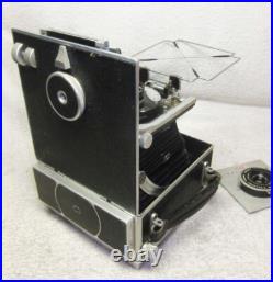 1940s LINHOF Technika III 4x5 FILM Camera with2 LENSES- 9cm Weitwinkel, 15cm Xenar