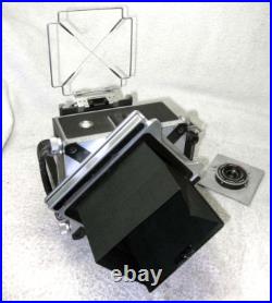 1940s LINHOF Technika III 4x5 FILM Camera with2 LENSES- 9cm Weitwinkel, 15cm Xenar