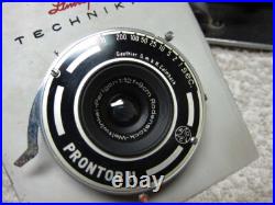 1940s LINHOF Technika III 4x5 FILM Camera with2 LENSES- 9cm Weitwinkel, 15cm Xenar