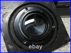 1940s LINHOF Technika III 4x5 FILM Camera with2 LENSES- 9cm Weitwinkel, 15cm Xenar