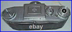1953 Praktiflex FX WAIST LEVEL FINDER 35MM SLR Film Camera 50mm f2.9 Lens 12.9