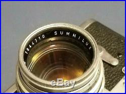 1954 Vintage Leica M3 Double Stroke Rangefinder Camera #731551 withCase, Lens