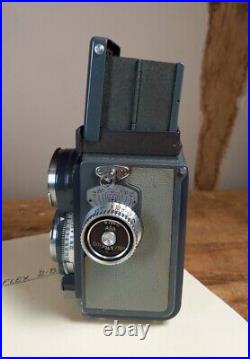 1957 Rolleiflex Grey Baby 4x4 TLR Camera with XENAR 60mm f/3.5 Lens Excellent
