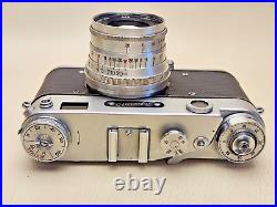1958 Zorki-5 Vintage Camera Soviet Union Lens industar-50 3,5/50
