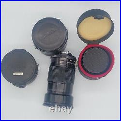 1966 Vintage Camera Lot Minolta SRT101 & Minolta S7 Vivitar Lens and accessories