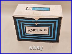 1967 35 mm film camera. Rare vintage camera Smena 8. Works 1967 35 mm film camera. Rare vintage camera Smena 8. Works