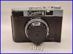 1967 35 mm film camera. Rare vintage camera Smena 8. Works
