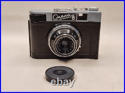 1967 35 mm film camera. Rare vintage camera Smena 8. Works 1967 35 mm film camera. Rare vintage camera Smena 8. Works