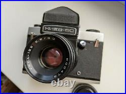 1980 Kiev-6C TTL Camera Medium Format 6x6 SLR Vega-12B 2.8/90 Lens
