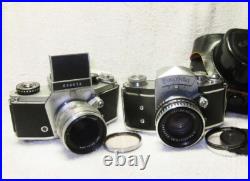 2 Vintage German EXAKTA SLR Cameras. VX & VX1000 withZeiss Jena Lens. East Germany 2 Vintage German EXAKTA SLR Cameras. VX & VX1000 withZeiss Jena Lens. East Germany