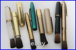 35 Vintage camera Lens Cleaning, Brush Collection, lipstick style, fountain pen