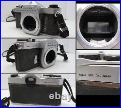 35mm SLR Camera & Lens Lot Canon Yashika Asahi Sears Mamiya Pentax Parts Repair