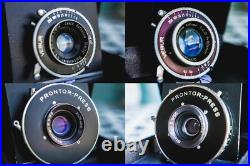 3x VINTAGE LENS SET for Medium format (Steinheil, Dialitar.) +++CLA+++