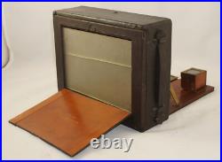 5x7 Cycle Poco No. 3 Folding Camera /w Brass Lens and Red Bellows