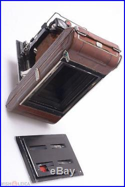 AGFA NITOR LUXUS, DELUXE 6X9CM 120 ROLL FILM RARE With RIETSCHEL 10.5CM 4.5 LENS