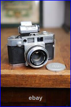 AIRES 35-V CORAL 4.5CM F 11.8 LENS RANGEFINDER VINTAGE Film CAMERA Japan