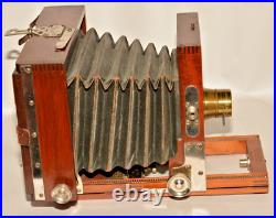 ANTHONY VINTAGE ANTIQUE VICTOR 4 1/2 X 6 VIEW- FIELD CAMERA WithANTHONY LENS