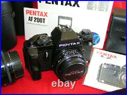 ASAHI Pentax Camera Set Vintage with Lens, Flash, Filter, etc. Read Ad