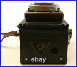 AWESOME ANTIQUE OR VINTAGE IKOFLEX TLR CAMERA with COMPUR RAPID ZEISS IKON LENS