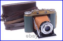 Agfa Isolette III 6x6 120 Roll Film Camera Works 100% Apotar 85mm 4.5 Lens