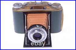 Agfa Isolette III 6x6 120 Roll Film Camera Works 100% Apotar 85mm 4.5 Lens