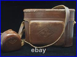 Agfa Isolette III f4.5 Solinar NEW BURGUNDY Leatherette & RED Bellows Agfa Isolette III f4.5 Solinar NEW BURGUNDY Leatherette & RED Bellows