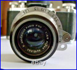 Alpa Prisma Reflex with Angenieux 50mm f2.9 Alpar Lens and Case with Strap