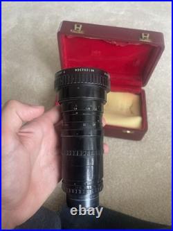 Angenieux Paris 12-120mm f/2.2 Zoom Telephoto Vintage Camera Lens with Case