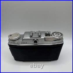 Ansco Memar Vintage Rangefinder Camera Silver with Leitz Hektor 5cm f/2.5 Lens