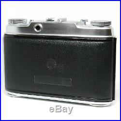 Ansco Super Speedex 120 6x6 Rangefinder Camera w 75/3.5 Lens + Case MINT