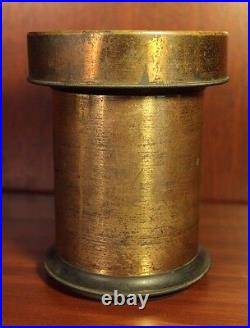 Antique Brass Photo Lens Voigtlander No. 5 Old Vintage Camera 1884