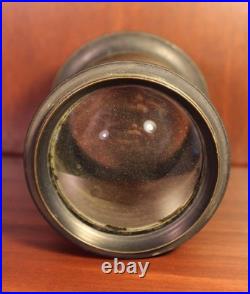 Antique Brass Photo Lens Voigtlander No. 5 Old Vintage Camera 1884