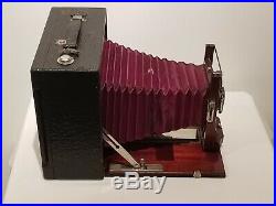 Antique Gundlach Manhattan Optical Co Folding Camera, Gundlach TR II 14 Lens