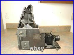 Antique R. B Auto GRAFLEX Curtain Camera Tele-Optar f5.6 LENS Vtg 10 4 1/4 3 1/4