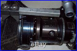 Arriflex Bl 16mm Functional Movie Camera 12-120mm Angenieux Lens + New Battery