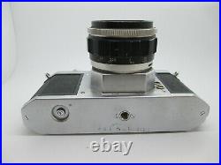 Asahi Pentax Honeywell H2 35mm Film Camera with 55MM f2 Lens WORKING TESTED