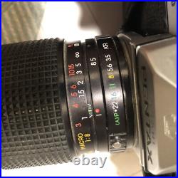 Asahi Pentax K1000 SLR Vintage Camera w 62mm Albinar ADG Lens Strap Cover Tested