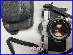 Asahi Pentax Spotmatic 35mm Film Camera Super-Takumar 50mm f/1.4 Lens + Case