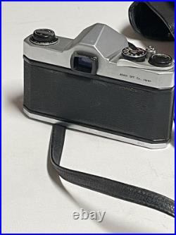 Asahi Pentax Spotmatic 35mm Film Camera Super-Takumar 50mm f/1.4 Lens + Case