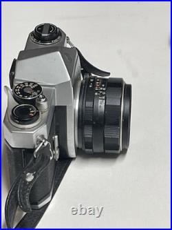 Asahi Pentax Spotmatic 35mm Film Camera Super-Takumar 50mm f/1.4 Lens + Case